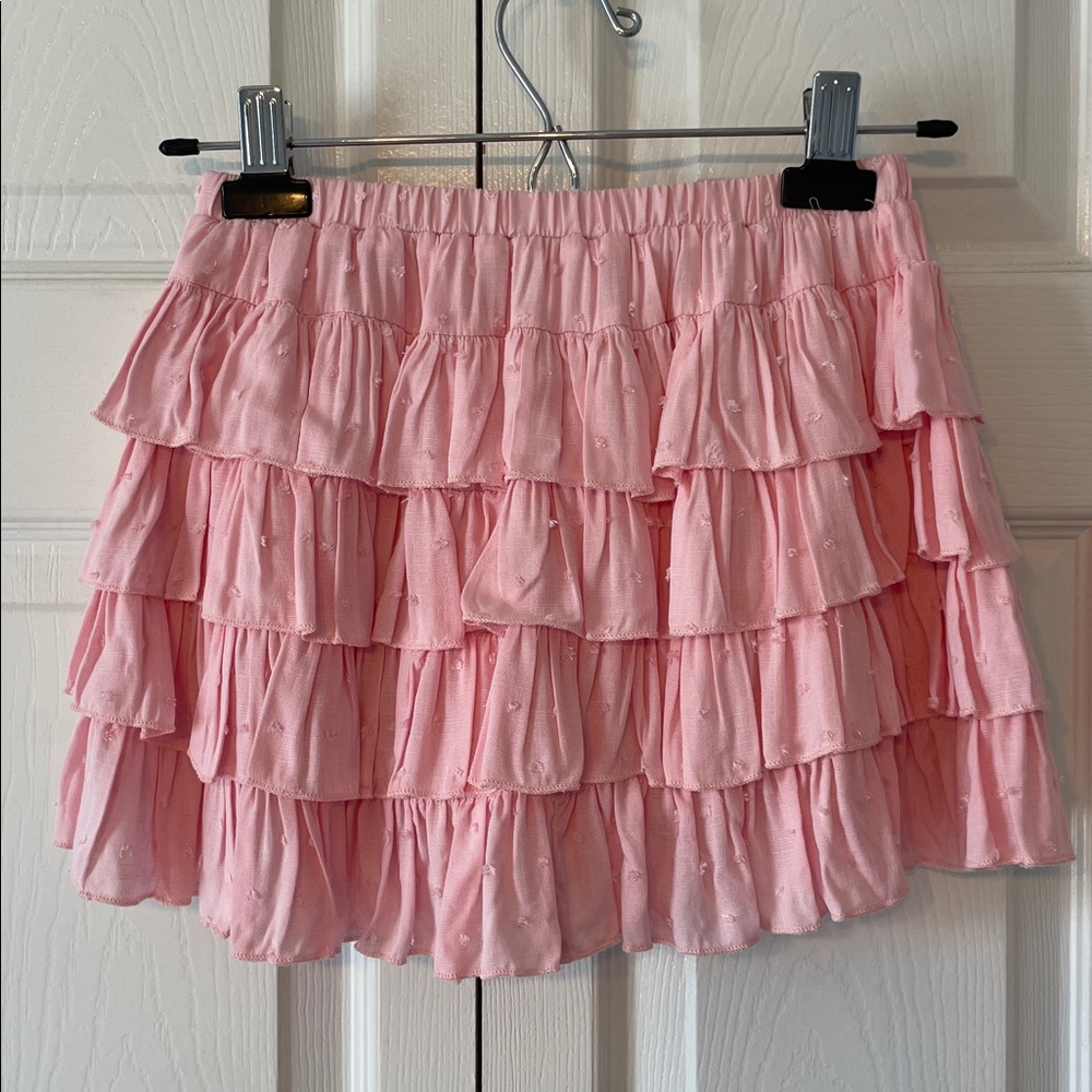 Altar’d State Claira Tiered Mini Skort - Picture 7 of 8